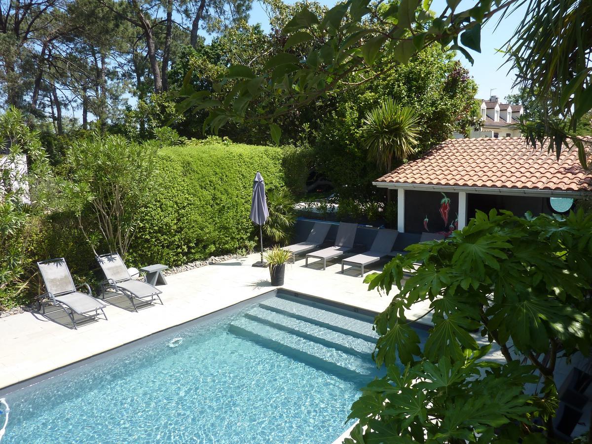 Maison Arbolateia Avec Piscine Et Spa Bidart Exterior foto