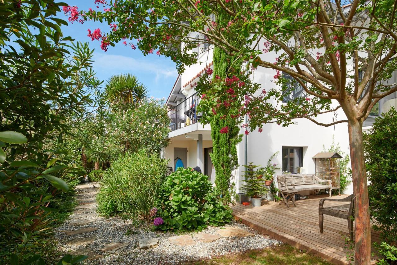 Maison Arbolateia Avec Piscine Et Spa Bidart Exterior foto